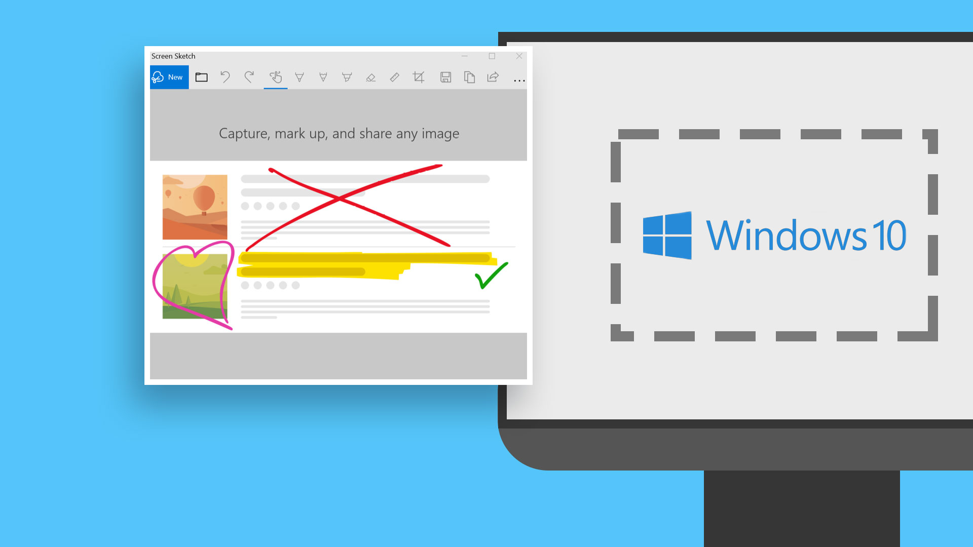 1920x1080 Windows Gets A New Screenshot Utility Screen Sketch. - Screen Sketch