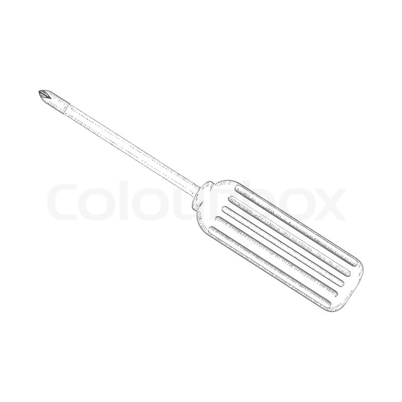 800x800 Screw Driver Icon - Screwdriver Sketch