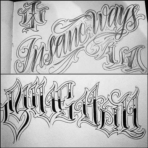 500x500 Some Late Night Script Sketching ) @insanewaysla - Script Sketch