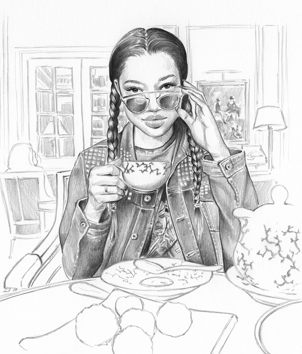 1200x1405 The Scroll Sketches On Behance - Scroll Sketch