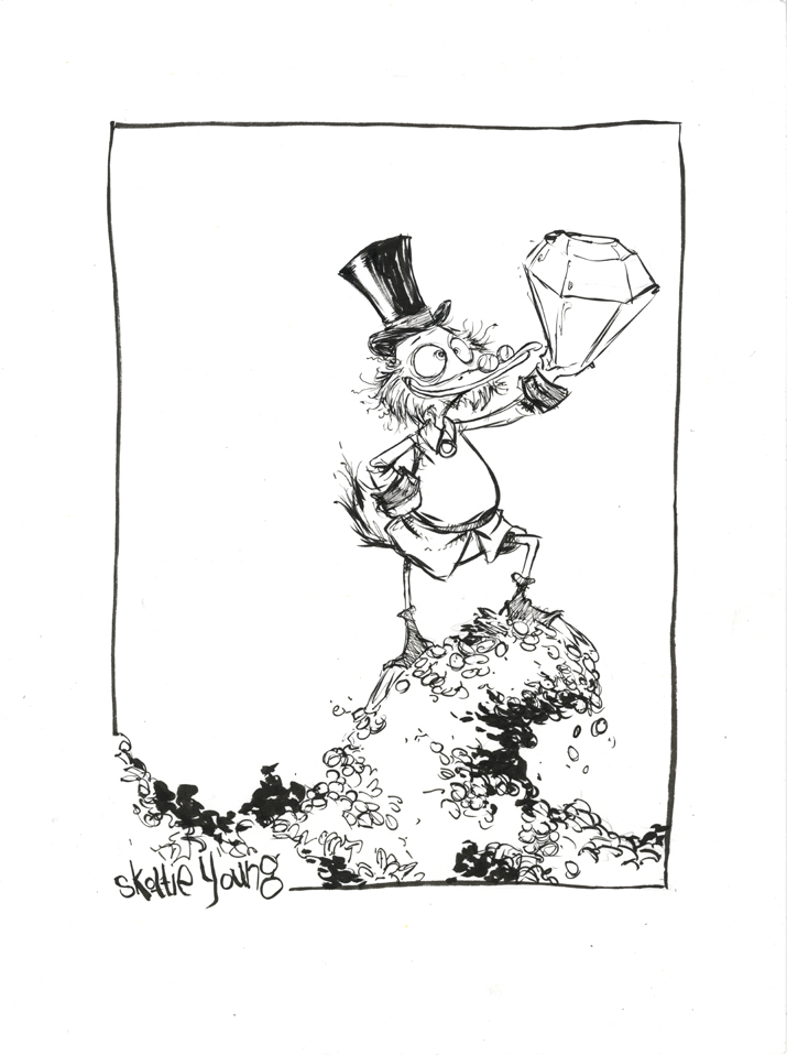 715x958 Scrooge Mcduck Daily Sketch - Scrooge Mcduck Sketch