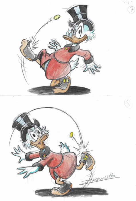 474x700 Vendetta, Z. - Scrooge Mcduck Sketch