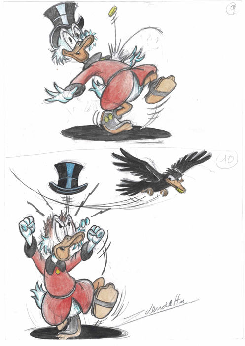 497x700 Vendetta, Z. - Scrooge Mcduck Sketch