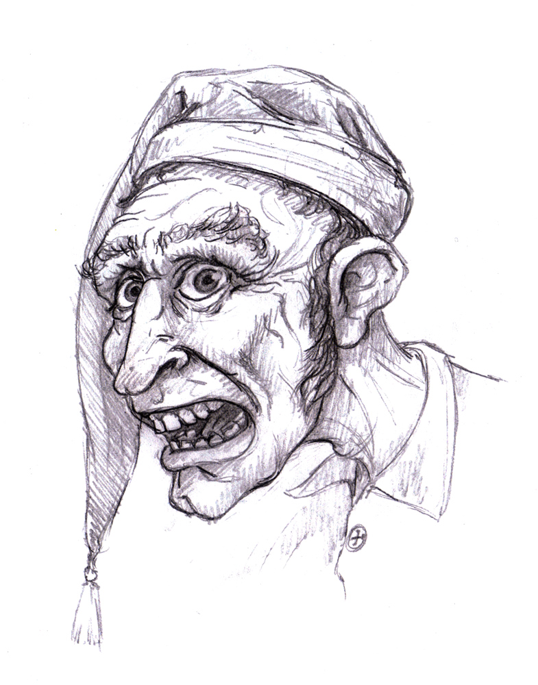 785x1000 Magellin . Blog Ebenezer Scrooge - Scrooge Sketch