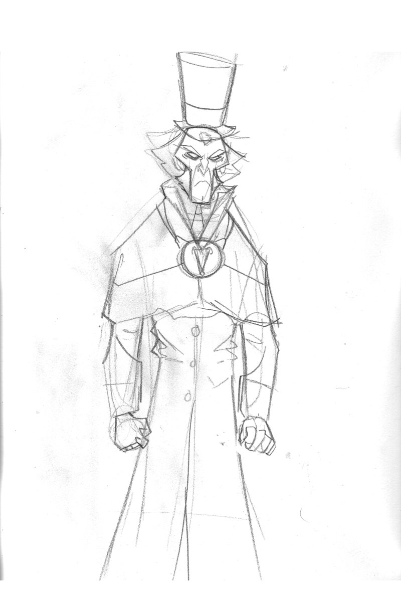 800x1205 Scrooge Sketch 02 By Gilmec - Scrooge Sketch