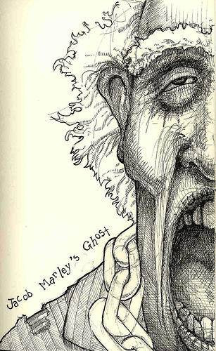 307x500 Sketchpot Sketches From Scrooge - Scrooge Sketch
