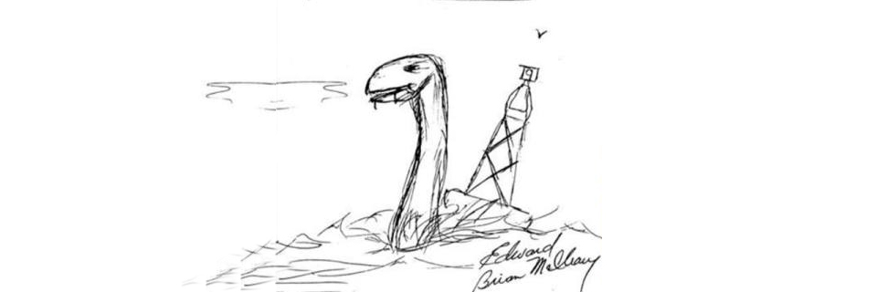 960x320 Ghoulies And Ghosties And Long Leggedy Beasties Xi Sea Monsters - Sea Monster Sketch