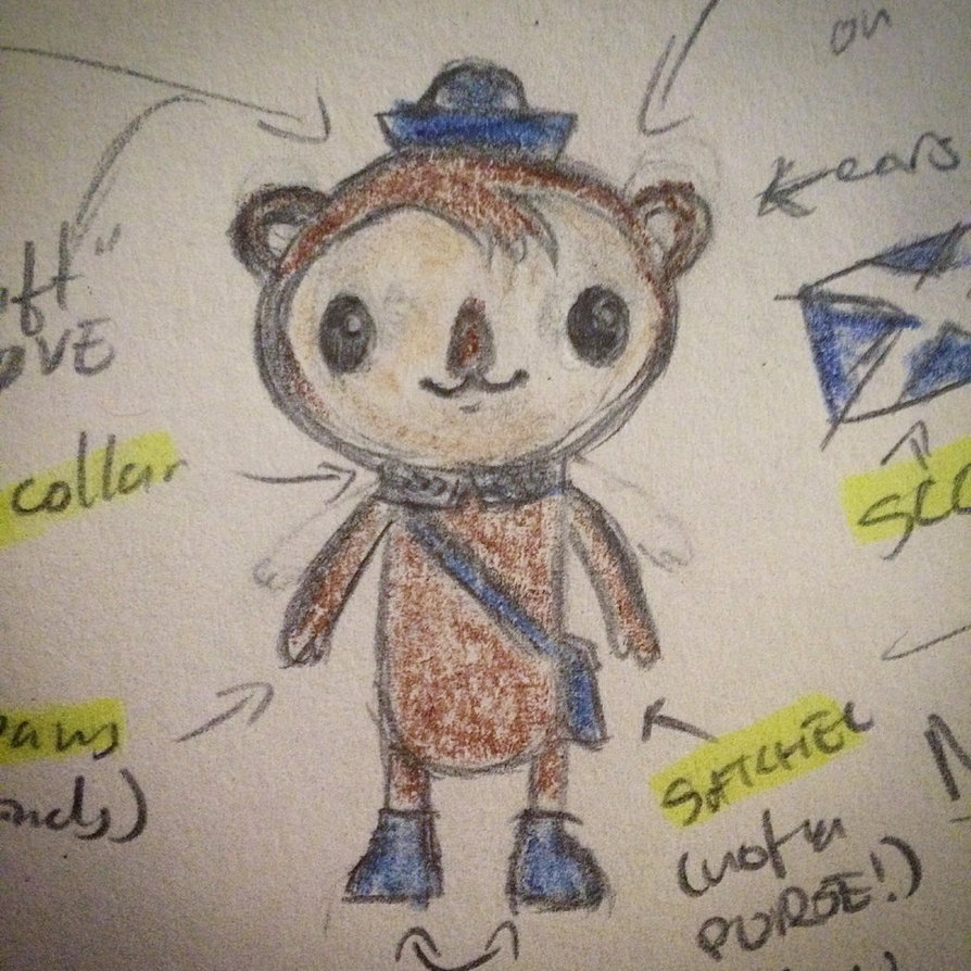 894x894 Shellington Sea Otter (Sketchdrawing) By Adrianimpalamata On - Sea Otter Sketch