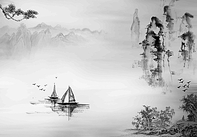 650x450 Sky Water Sea Sketch Background, Ocean, Sunset, Industry - Sea Sketch