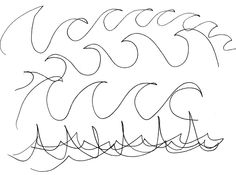 Sketch Waves at PaintingValley.com | Explore collection of Sketch Waves