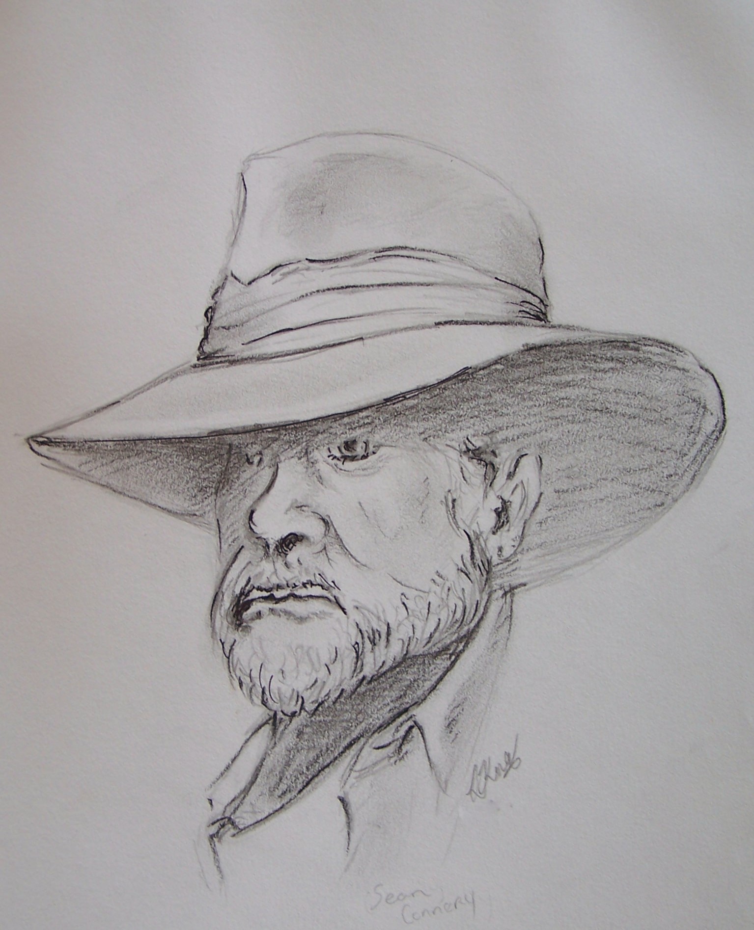 1535x1895 Sean Connery Kiwidownunder Foundmyself - Sean Connery Sketch