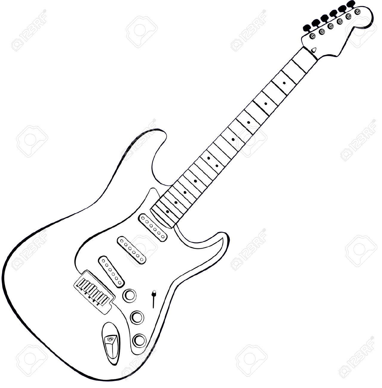 1279x1300 Guitar Drawing Sketch Simple Drawing Of A Guitar Guitar Sketches - Search Sketch