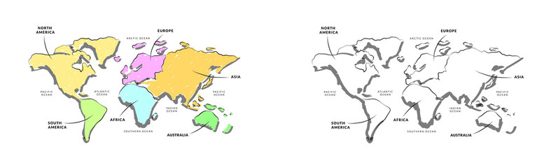 797x240 Search Photos World Map Sketch - Search Sketch