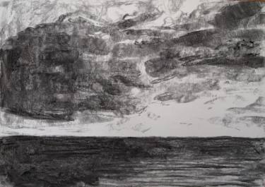375x265 Saatchi Art Seascape Drawing By Kitty Cooper - Seascape Sketch