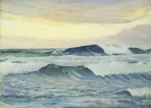 Seascape Sketch at PaintingValley.com | Explore collection of Seascape ...