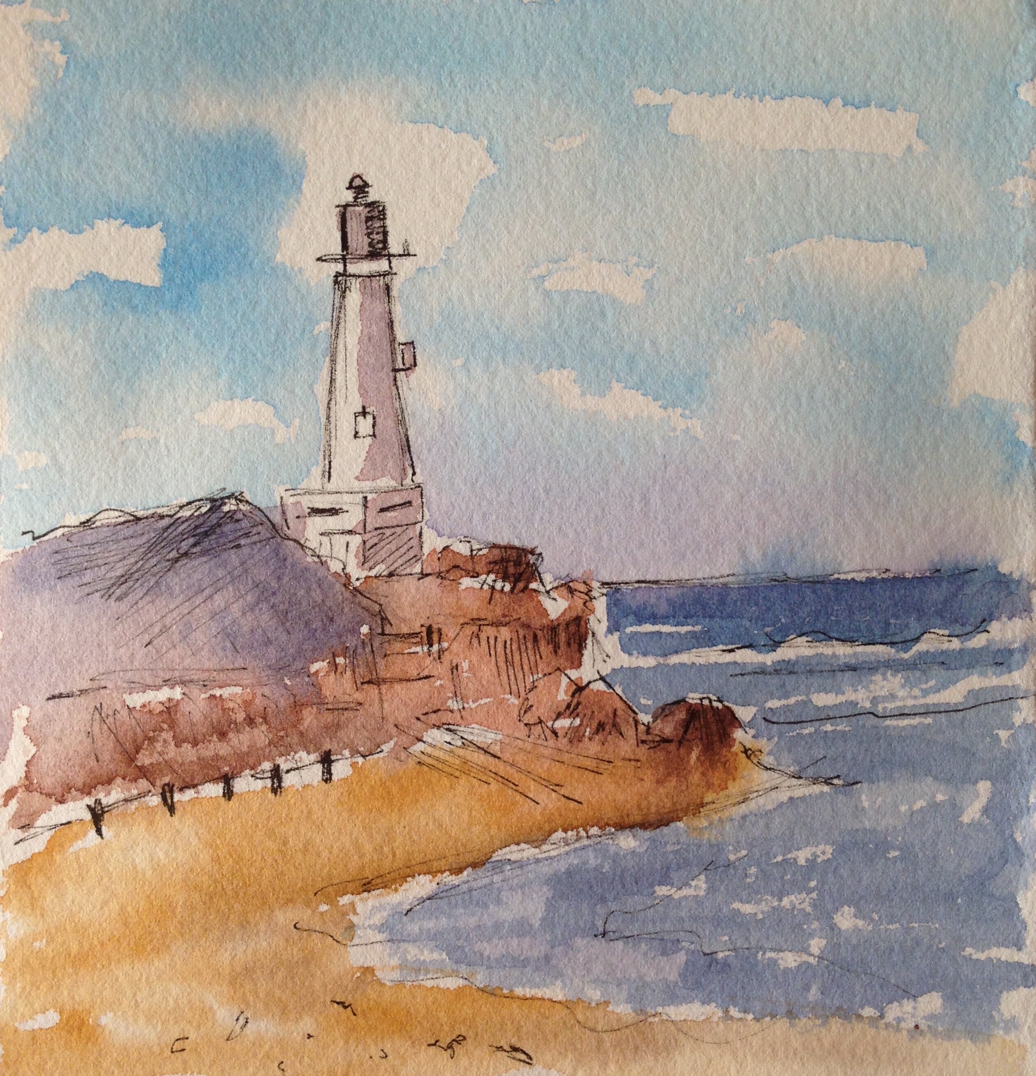 2133x2216 Seascape Sketch Create Art Every Day - Seascape Sketch