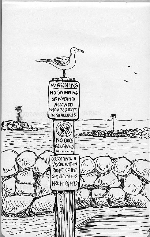 490x775 Seashore Sketch Journal Sketches, Sketch - Seashore Sketches