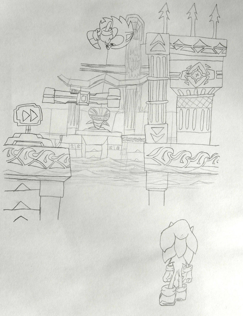 784x1020 Seaside Sketch By Thejege12 - Seaside Sketch