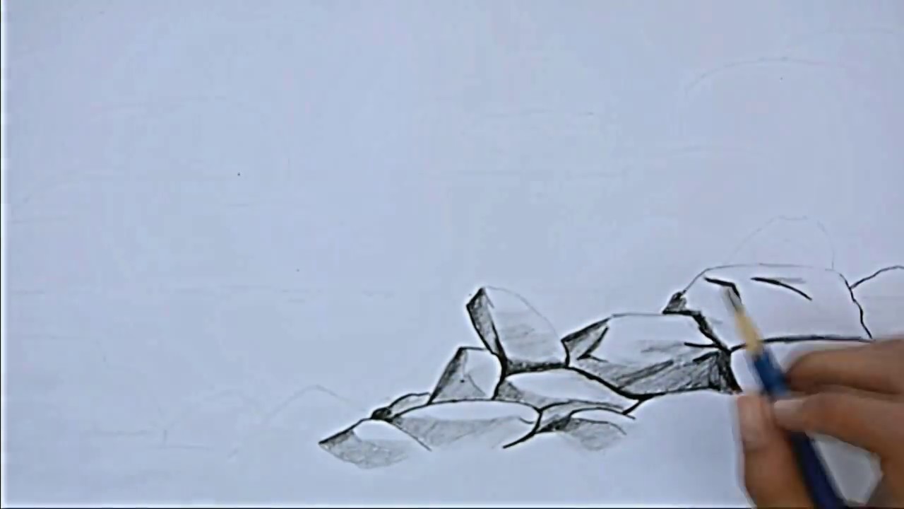 1280x720 Sketching Seaside Scenery - Seaside Sketch