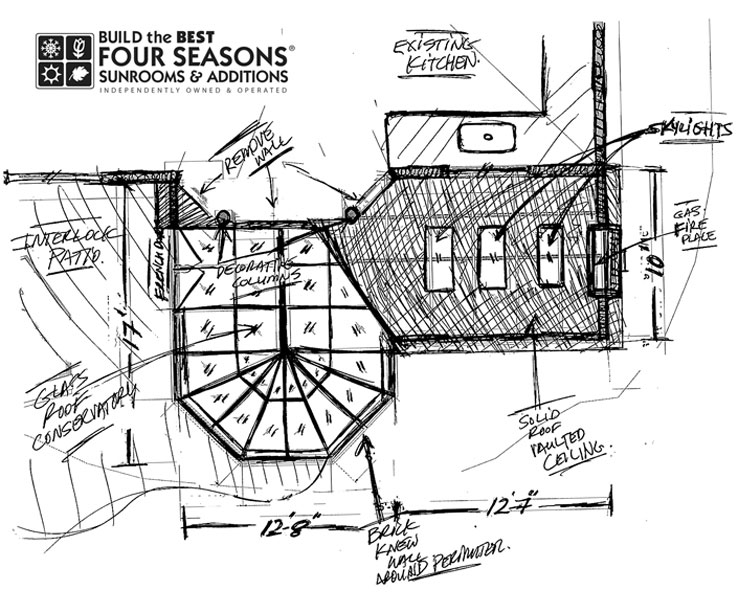 743x600 Sketch - Seasons Sketch
