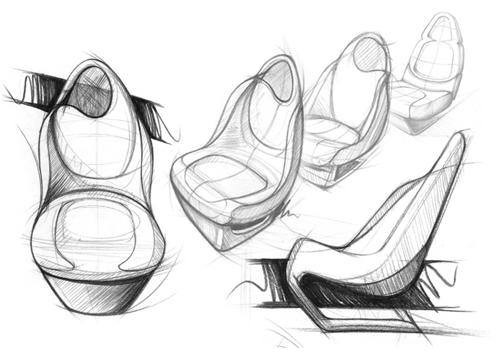 700x500 Aosim Auto Interior By Josh Oakes - Seat Sketch
