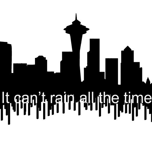 504x504 Skyline Clipart Seattle Skyline - Seattle Skyline Sketch
