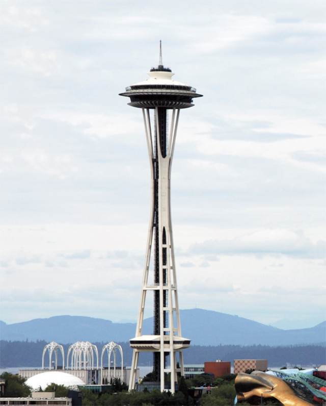 640x796 The Space Needle Seattleamprsquos Inspired Icon Seattle Met - Seattle Space Needle Sketch