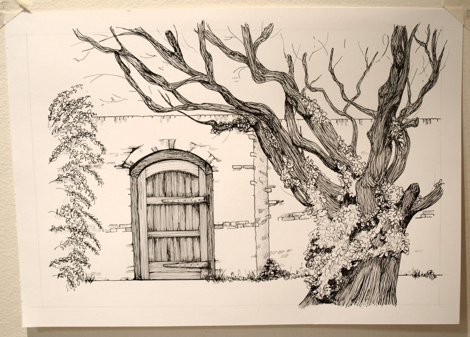 1600x1148 The Secret Garden Tattoos Tattoo - Secret Garden Sketch