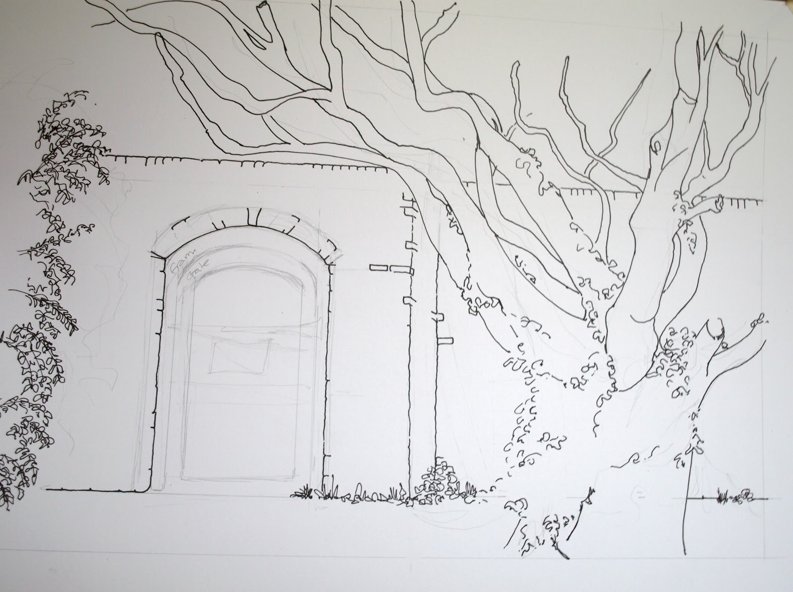 1600x1196 Art Of A Nomad Secret Garden - Secret Garden Sketch