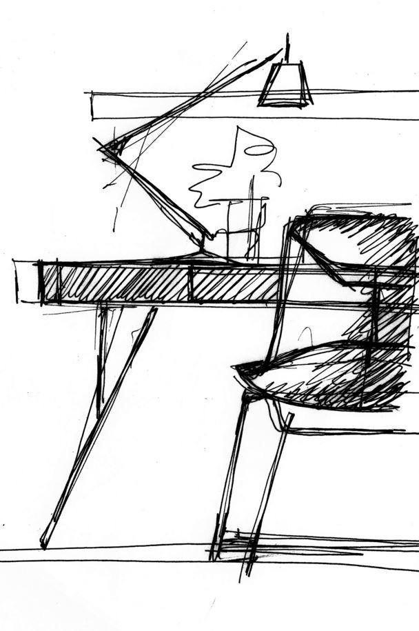 608x915 Pin By Bob Xu. On Design Sketches - Secretary Sketch