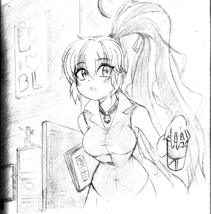 888x900 Secretary Sonata Ie (Last Sketch Of 2016) By Trainbang - Secretary Sketch