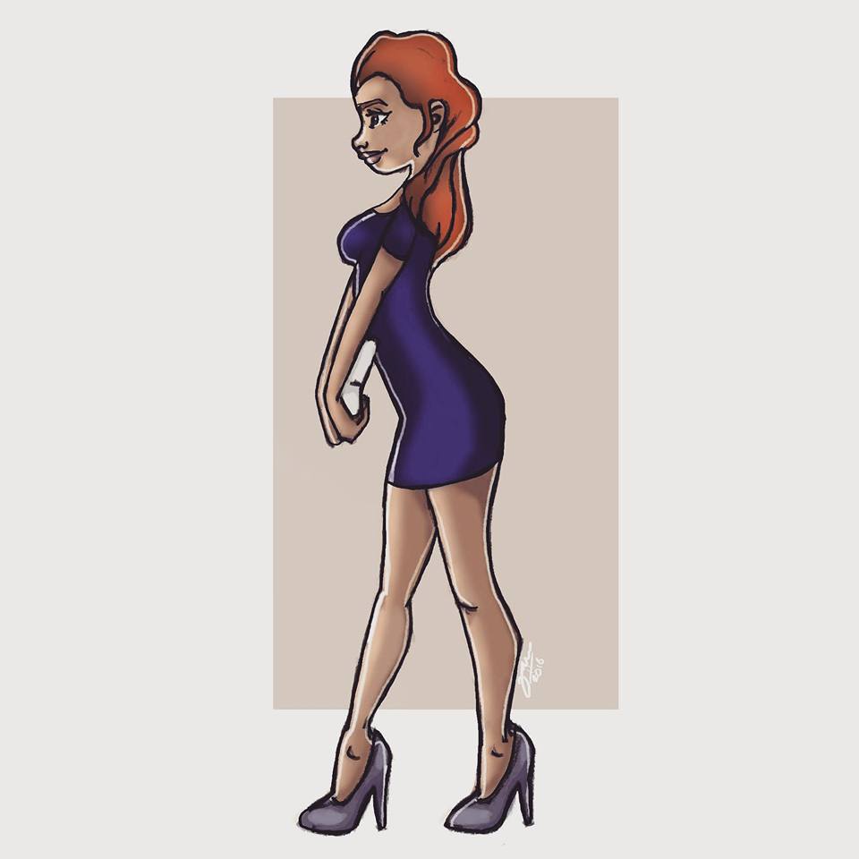 960x960 Secretary By Midget Ninja On Newgrounds - Secretary Sketch