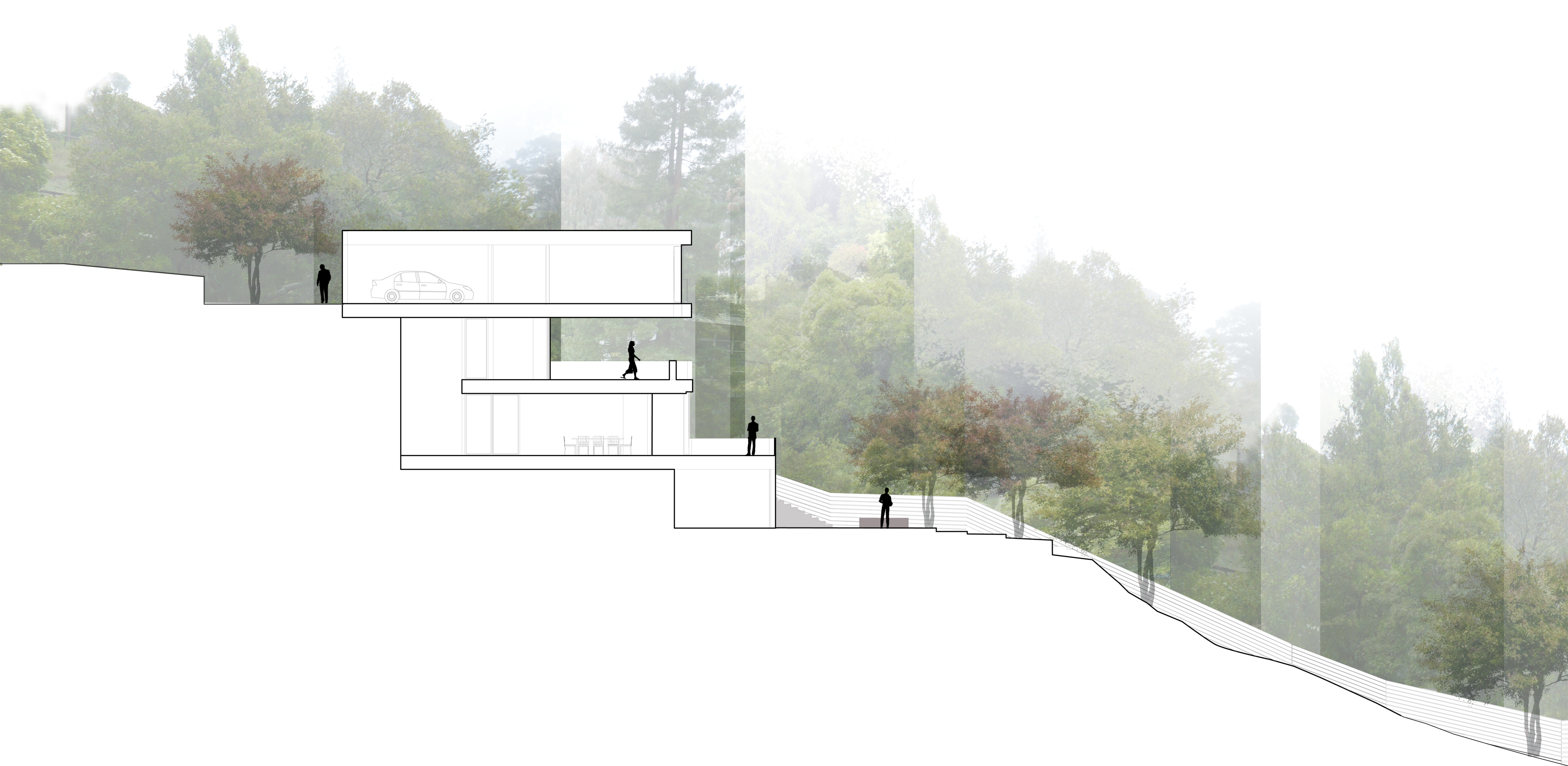 3600x1760 A Sketch. Sort Of. Mark Making - Section Sketch