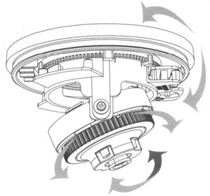 300x280 Dome Security Camera Indoor Surveillance Cctv Dome Dpro 92311 - Security Camera Sketch