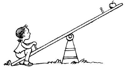 400x214 The Simple Physics Of Seesaws Mythbusters Discovery - Seesaw Sketch