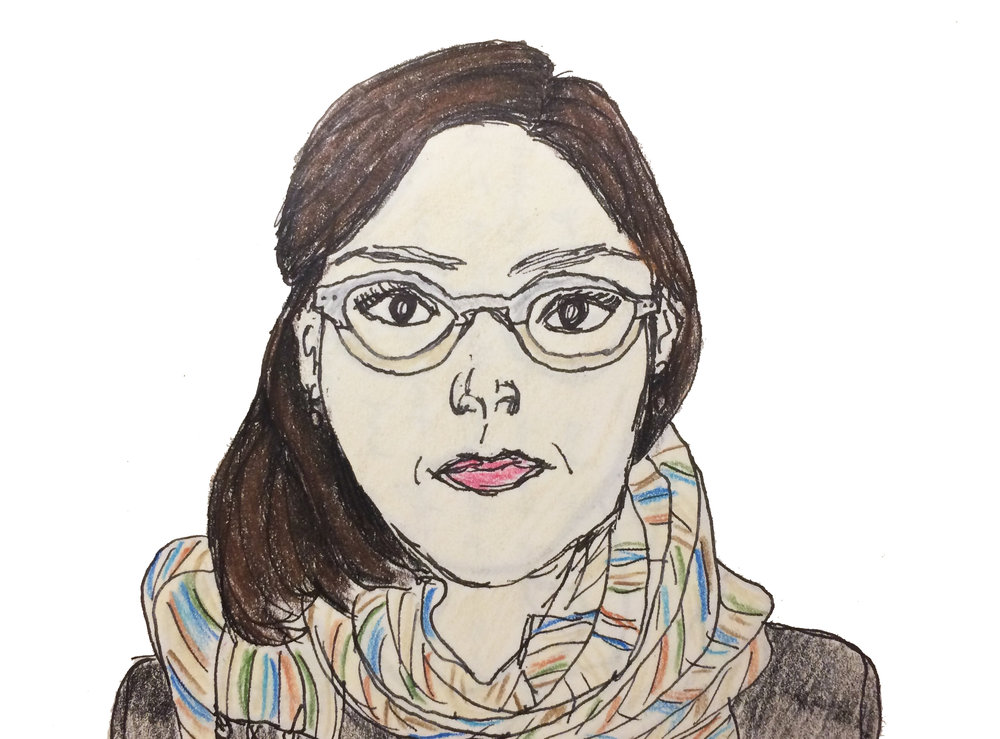 1000x739 Sketch Nina Jean Rogers - Self Image Sketch