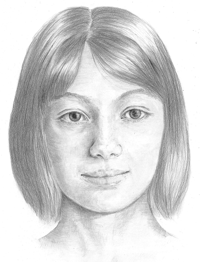 687x900 Portrait Society Of Canada - Self Portrait Sketch