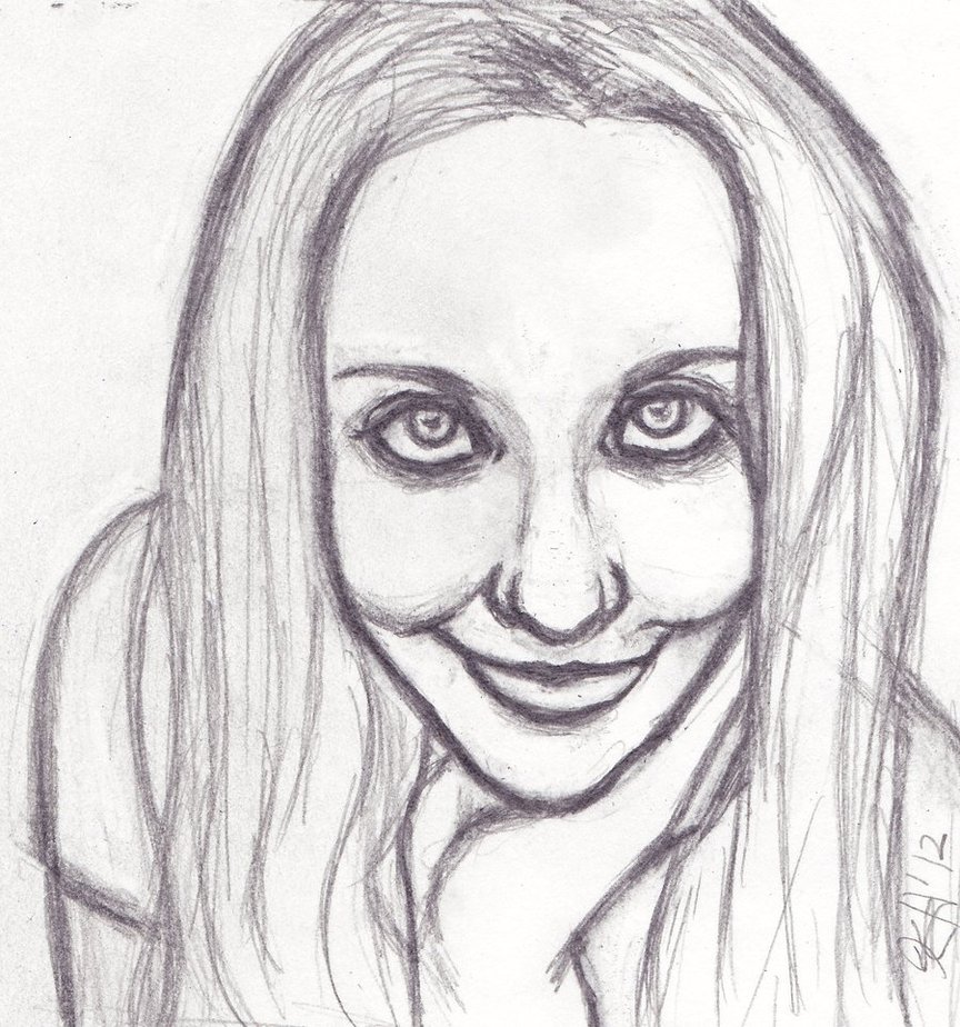 864x924 Self Portrait Sketch By Kataiya - Self Sketch