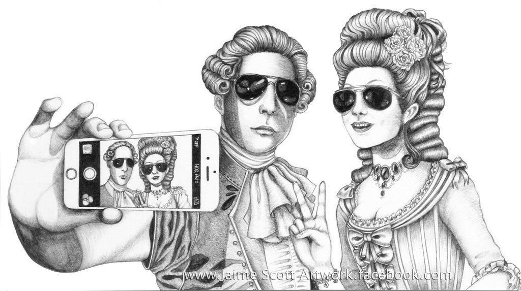 1024x573 Selfie Sketch By Gliophorus - Selfie Sketch