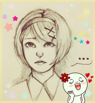 320x348 Tried To Make A Semi Realistic Drawing Of Ukraine. - Semi Realism Sketch