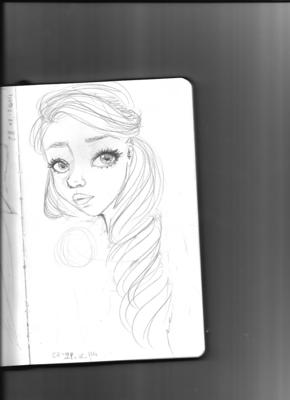 290x400 Semi Realistic Sketch - Semi Sketch