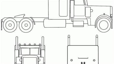 474x266 Semi Truck Side View Outline. Semi Truck Logo 2018 Volvo Reviews - Semi Truck Sketch