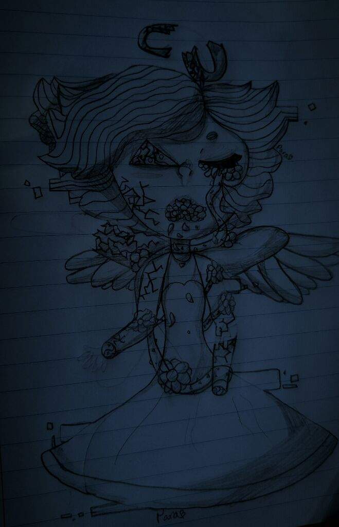 659x1024 Kinda Sensitive Warning) Gem Hanahaki Sketch Ish ~ Thulite, The - Sensitive Sketch