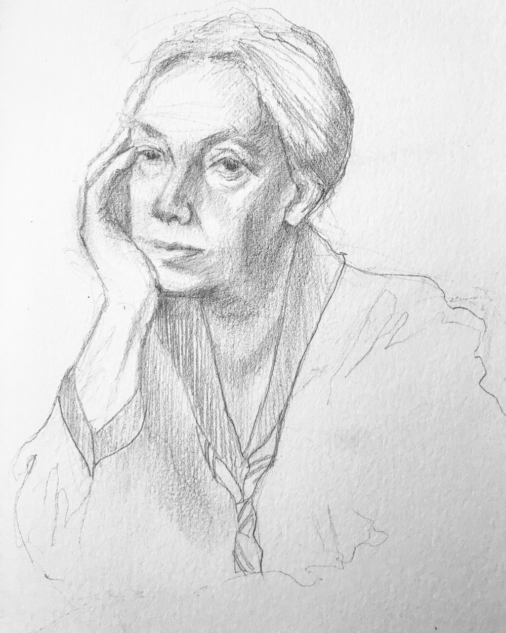 1000x1250 Pencil To Paper Sale Ivy Newport - Sensitive Sketch