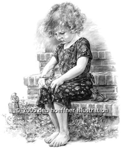 391x480 The Storyteller Sensitive Soft Pencil Portrait Drawing That - Sensitive Sketch