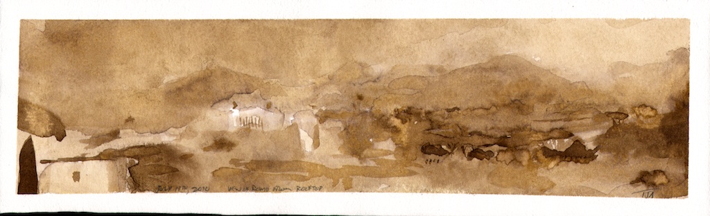 1024x312 Sketches Of Rome In Sepia Timothy Joseph Allen - Sepia Sketches