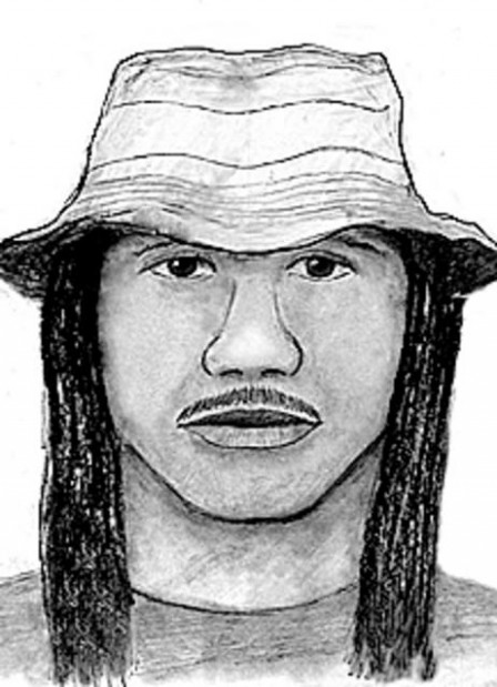 448x619 Artist Sketch Of Baseline Killer As Close As Witnesses Can Recall - Serial Killer Sketches
