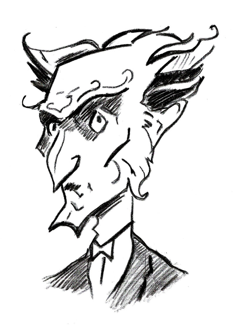 800x1107 How To Draw Count Olaf From A Series Of Unfortunate Events - Series Sketch
