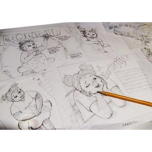 500x500 Pencil Sketch Service - Service Sketch