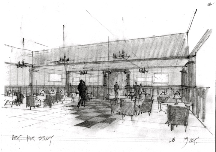 720x506 The Production Design Of Conversation With Laurence - Set Design Sketches